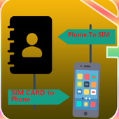 Copy To Sim Card (to Phone) icon