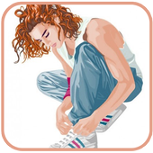 Running App Outdoors icon