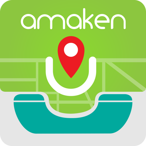 Amaken - Phone locator on map icon