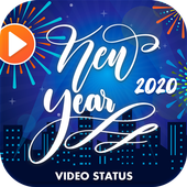 New Year video status 2020 - Happy New Year Status icon