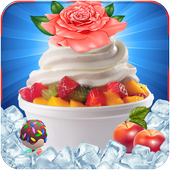 Frozen Yogurt - Cooking Fun Free Games icon