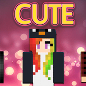 Cute Girl Skins for Minecraft icon