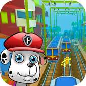 Paw Puppy Subway Train Patrol