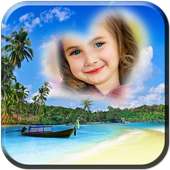 Beach Photo Frames Animated