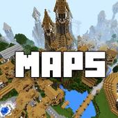 Maps for Minecraft PE أيقونة
