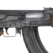 The sound of charging an AK47 icon