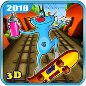 Subway Oggy Runner icon