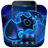 3D bat hero fidget spinner theme icon