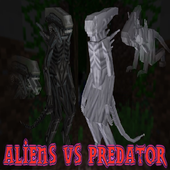 ikon Mod Aliens vs Predator Minecraft