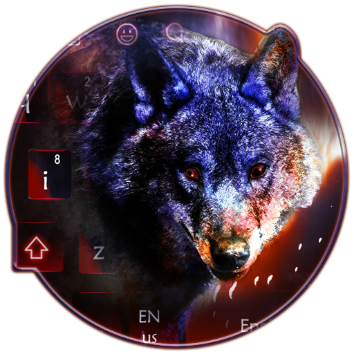 Aurora Wild Wolf Keyboard icon