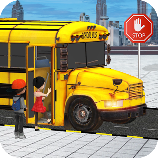ikon Parkir Bus Sekolah 3d-Bus Game