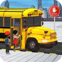 School Bus Parking 3d-Bus Game