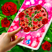 Rose Analog Clock icon