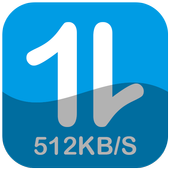 Internet Speed Meter Live-Wifi-Phone-Live Speed أيقونة