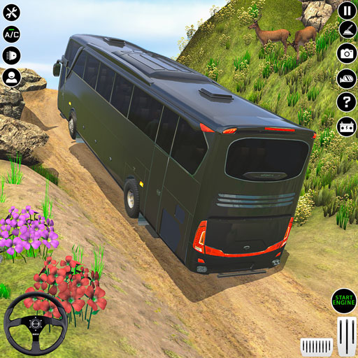 Offroad Bus Simulator 3D Games icon