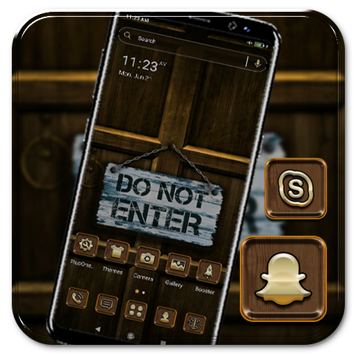Do Not Enter Launcher Theme icon
