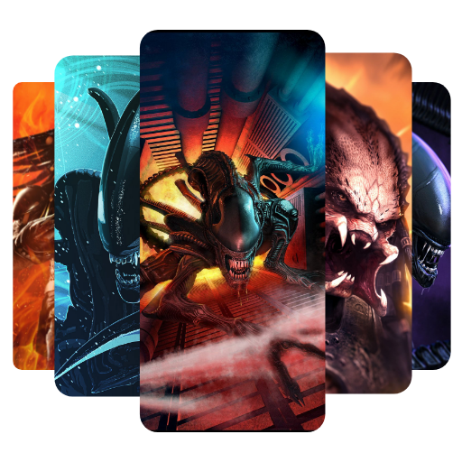 Predator vs Alien Wallpaper 4K icon