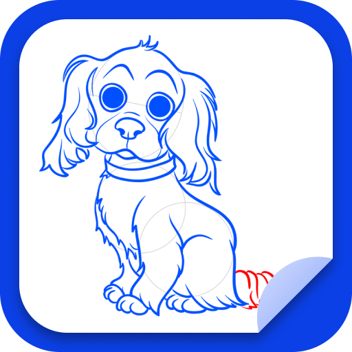 🐶 How To Draw a Simple Dog: Drawing Tutorials आइकन