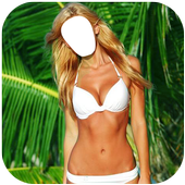 Hot Girls bikini suit Photo editor &amp; montage icon
