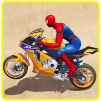 Superhero Motorbike Race