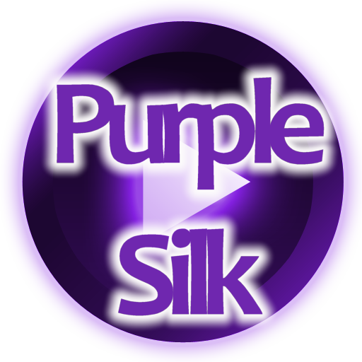 Poweramp Purple Silk Skin icon