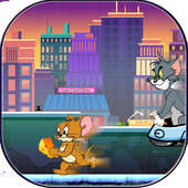run cat and jerry icon