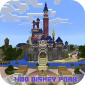 Mod Disney Park for MCPE icon