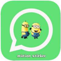 Cartoon minion chat sticker