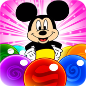 Mickey And Minnie Pop : Bubble Mouse Shooter icon