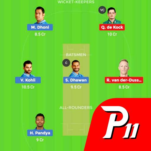 Pro11 Teams - Guide for Dream11 and Cricket Teams icon