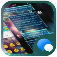 Galaxy War Messages Theme on 9Apps