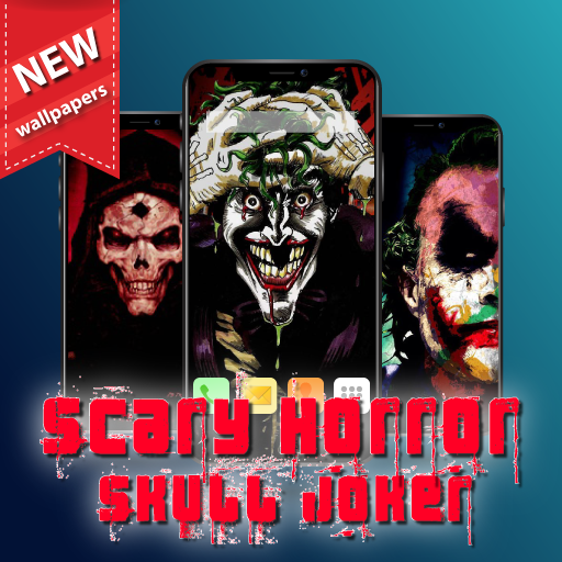 Scary Wallpapers Horror Skull Joker icon