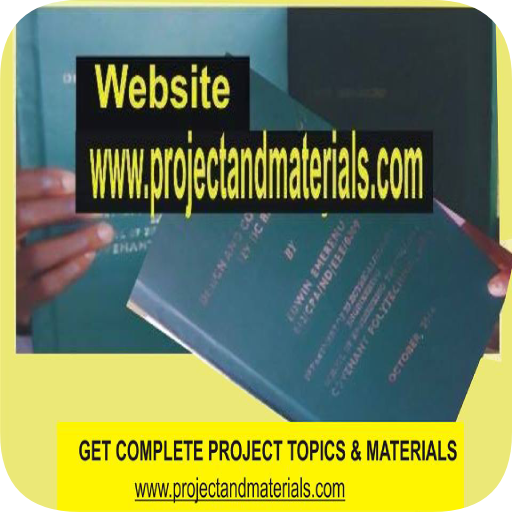 PROJECTandMATERIALS - Final year project topics icon