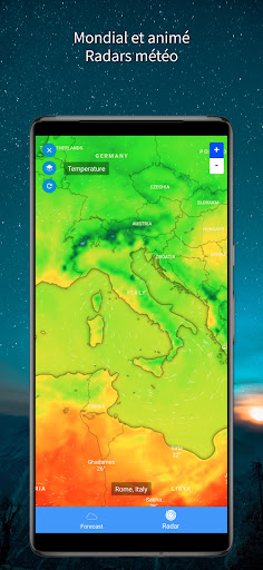 Prévisions météo (carte radar) screenshot 8