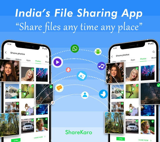 Xzender - File Transfer & Sharing App, Share it screenshot 1