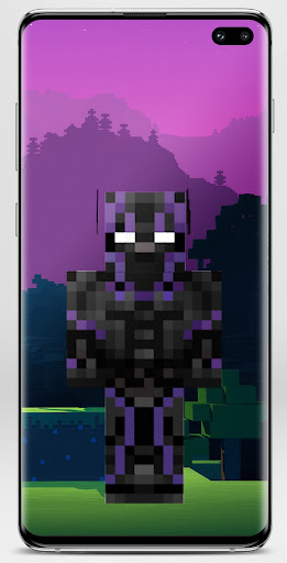Black Panther Skin Minecraft screenshot 4