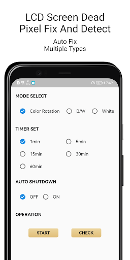 LCD Screen Dead Pixel Fix screenshot 1