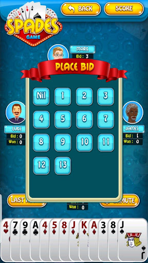 Spades Card Game screenshot 4