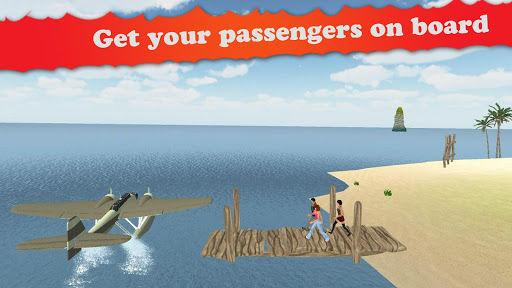 Sea Plane Flight Sim : Island Tourist Transporter screenshot 4