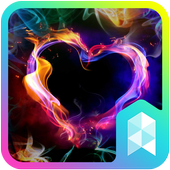 Colorful Heart Launcher theme icon