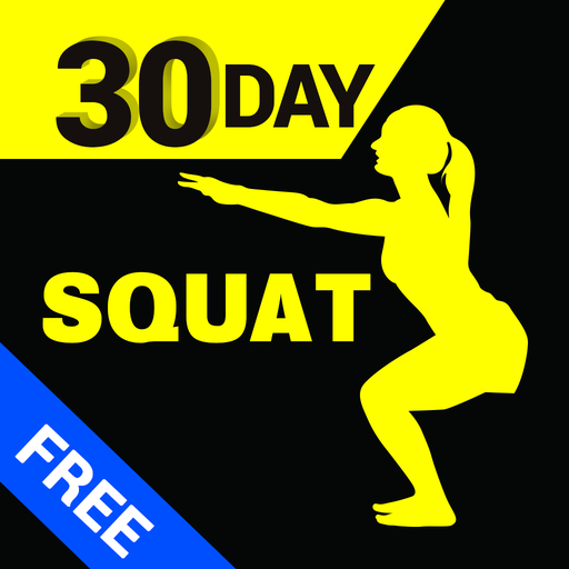 30 Day Squats Trainer Free icon
