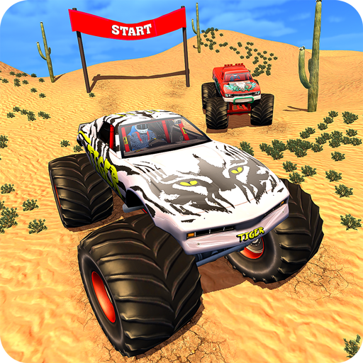 Monster Truck Racing Games 2020 :  Desert Game icon