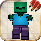 Draw Lego Minecraft Figures icon