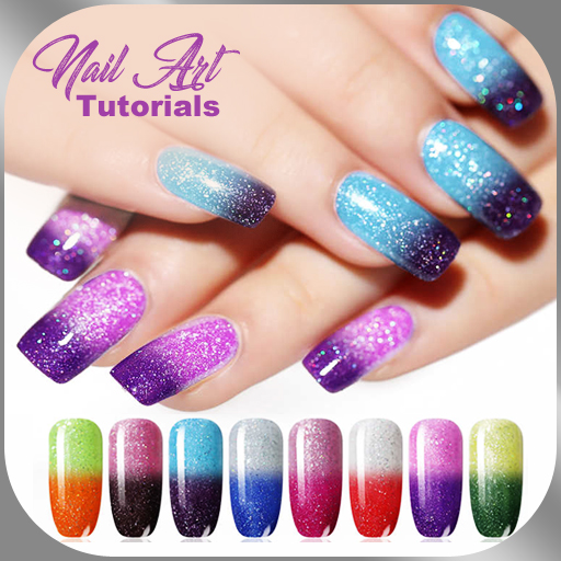 Nail Arts Step By Step, Nail Polish Tutorials иконка