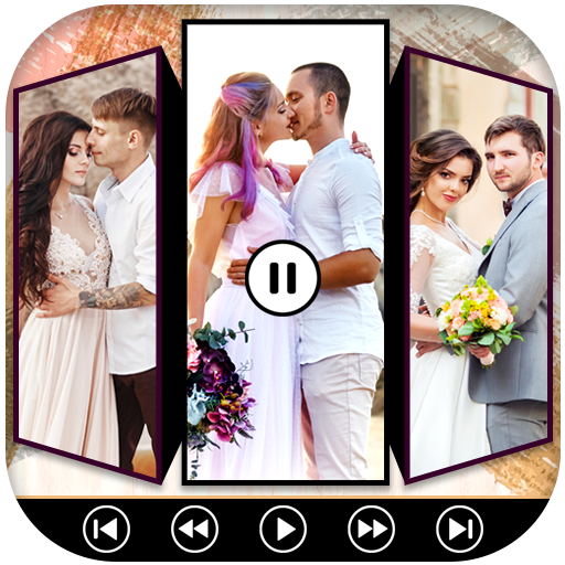 Fullscreen Photo To Video Maker : Video Story icon
