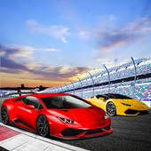 extreme Lamborghini adventure car racing games icon