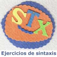 Ejercicios de sintaxis