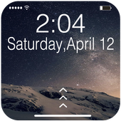 Space Galaxy Lock Screen icon