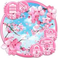 Pink Sakura Blossom Spring Morning Theme on 9Apps