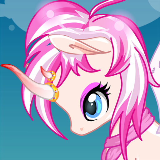 magical unicorn rainbow : dress up game for girls icon